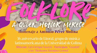 Folklore - Litoral, grupo de música latinoamericana de la UdeC - 36 Aniversario