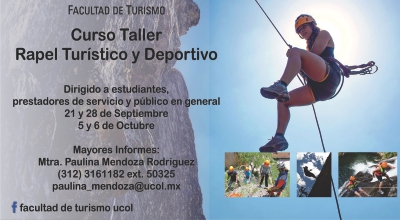 Curso-Taller de Rapel Turístico y Deportivo