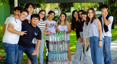 Estudiantes del Bachillerato 4 promueven la economía circular