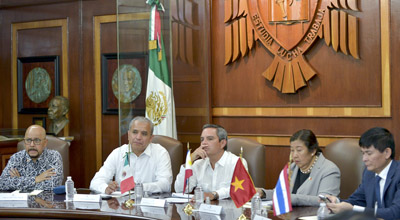 Buscan UdeC y Gobierno del Estado cooperación con el Sudeste Asiático