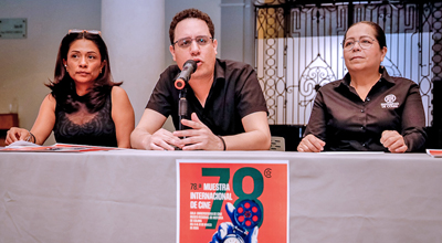 Presencia en Colima de la Cineteca Nacional,  con la 78 Muestra Internacional de Cine