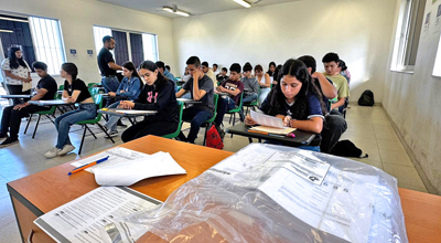 Presentan casi 5 mil 500 aspirantes el EXANI-I, en la Universidad de Colima