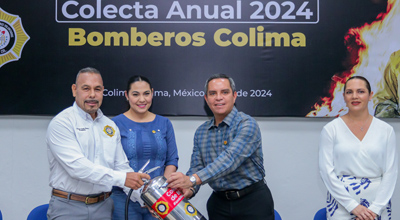 Arrancó, en la UdeC, segunda  Colecta Anual de Bomberos Colima
