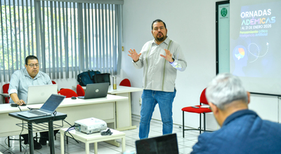 Docentes de bachilleratos UdeC se capacitan en  ciberseguridad durante las Jornadas Académicas 2026