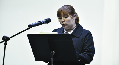 Alondra Jiménez y César Carrillo, finalistas del Concurso de Lectura en Voz alta, Colima