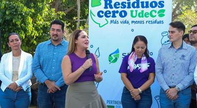 Jornada de Residuos Cero  UdeC, en el campus Tecomán