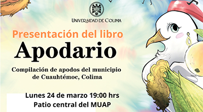 Invitan a la presentación del libro “Apodario”