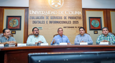 Presentan resultados de la evaluación de Servicios y Productos Digitales e Informacionales de la UdeC