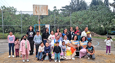 Llega la obra teatral A.SENTIR a la comunidad  de El Naranjal, gracias a la UdeC y Casa Caracol