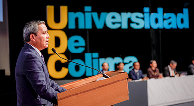 En la Universidad de Colima se estudia, lucha y trabaja  para transformar el presente y construir el futuro: Rector