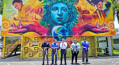 Inauguran mural “Alma Máter”,  en campus Villa de Álvarez
