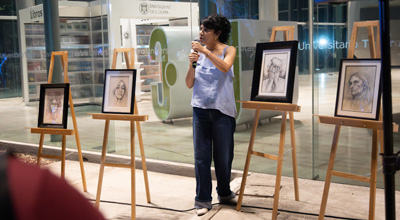 El arte se ha convertido en mi  sentido de vida: Sandra Uribe