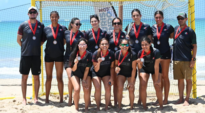Califican equipos nacionales de Handball a  Juegos Centroamericanos de mar y Playa