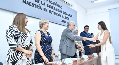 Egresa primera generación de la Maestría en Nutrición Clínica, en la UdeC