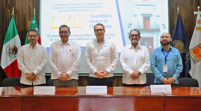 Participa la Contraloría General de la Universidad de  Colima en la LXIII Asamblea General de la AMOCVIES
